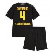 Otroški Borussia Dortmund Nico Schlotterbeck #4 Replika nogometni dresi kompleti Gostujoči 2026-27 Kratek Rokav (+ hlače)
