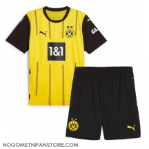 Otroški Borussia Dortmund Replika nogometni dresi kompleti Domači 2024-25 Kratek Rokav (+ hlače)