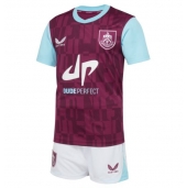 Otroški Burnley Replika nogometni dresi kompleti Domači 2024-25 Kratek Rokav (+ hlače)