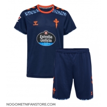 Otroški Celta Vigo Replika nogometni dresi kompleti Gostujoči 2024-25 Kratek Rokav (+ hlače)