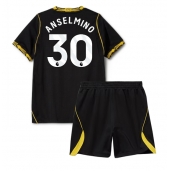 Otroški Chelsea Aaron Anselmino #30 Replika nogometni dresi kompleti Gostujoči 2026-27 Kratek Rokav (+ hlače)
