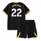 Otroški Chelsea Emmanuel Emegha #22 Replika nogometni dresi kompleti Gostujoči 2026-27 Kratek Rokav (+ hlače)