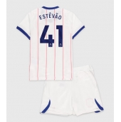 Otroški Chelsea Estevao Willian #41 Replika nogometni dresi kompleti Tretji 2026-27 Kratek Rokav (+ hlače)