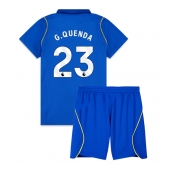Otroški Chelsea Geovany Quenda #23 Replika nogometni dresi kompleti Domači 2026-27 Kratek Rokav (+ hlače)