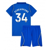 Otroški Chelsea Josh Acheampong #34 Replika nogometni dresi kompleti Domači 2026-27 Kratek Rokav (+ hlače)