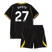 Otroški Chelsea Malo Gusto #27 Replika nogometni dresi kompleti Gostujoči 2026-27 Kratek Rokav (+ hlače)