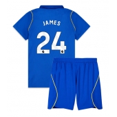 Otroški Chelsea Reece James #24 Replika nogometni dresi kompleti Domači 2026-27 Kratek Rokav (+ hlače)