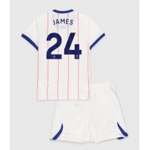 Otroški Chelsea Reece James #24 Replika nogometni dresi kompleti Tretji 2026-27 Kratek Rokav (+ hlače)