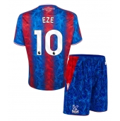 Otroški Crystal Palace Eberechi Eze #10 Replika nogometni dresi kompleti Domači 2024-25 Kratek Rokav (+ hlače)