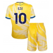 Otroški Crystal Palace Eberechi Eze #10 Replika nogometni dresi kompleti Gostujoči 2024-25 Kratek Rokav (+ hlače)