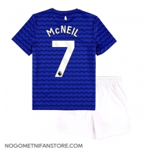 Otroški Everton Dwight McNeil #7 Replika nogometni dresi kompleti Domači 2025-26 Kratek Rokav (+ hlače)