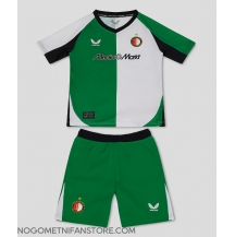 Otroški Feyenoord Replika nogometni dresi kompleti Tretji 2024-25 Kratek Rokav (+ hlače)