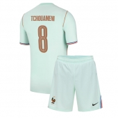 Otroški Francija Aurelien Tchouameni #8 Replika nogometni dresi kompleti Gostujoči SP 2026 Kratek Rokav (+ hlače)