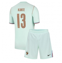 Otroški Francija Kante #13 Replika nogometni dresi kompleti Gostujoči SP 2026 Kratek Rokav (+ hlače)