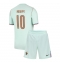 Otroški Francija Kylian Mbappe #10 Replika nogometni dresi kompleti Gostujoči SP 2026 Kratek Rokav (+ hlače)