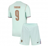 Otroški Francija Marcus Thuram #9 Replika nogometni dresi kompleti Gostujoči SP 2026 Kratek Rokav (+ hlače)