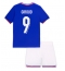 Otroški Francija Olivier Giroud #9 Replika nogometni dresi kompleti Domači EP 2024 Kratek Rokav (+ hlače)