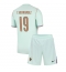 Otroški Francija Theo Hernandez #19 Replika nogometni dresi kompleti Gostujoči SP 2026 Kratek Rokav (+ hlače)