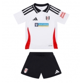 Otroški Fulham Replika nogometni dresi kompleti Domači 2024-25 Kratek Rokav (+ hlače)