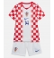 Otroški Hrvaška Ivan Perisic #14 Replika nogometni dresi kompleti Domači SP 2026 Kratek Rokav (+ hlače)
