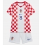 Otroški Hrvaška Mateo Kovacic #8 Replika nogometni dresi kompleti Domači SP 2026 Kratek Rokav (+ hlače)