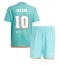 Otroški Inter Miami Lionel Messi #10 Replika nogometni dresi kompleti Tretji 2024-25 Kratek Rokav (+ hlače)