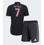 Otroški Inter Miami Rodrigo De Paul #7 Replika nogometni dresi kompleti Gostujoči 2026-27 Kratek Rokav (+ hlače)