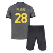 Otroški Inter Milan Benjamin Pavard #28 Replika nogometni dresi kompleti Tretji 2026-27 Kratek Rokav (+ hlače)
