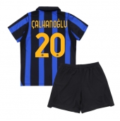 Otroški Inter Milan Hakan Calhanoglu #20 Replika nogometni dresi kompleti Domači 2026-27 Kratek Rokav (+ hlače)