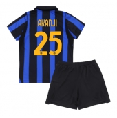 Otroški Inter Milan Manuel Akanji #25 Replika nogometni dresi kompleti Domači 2026-27 Kratek Rokav (+ hlače)