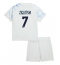 Otroški Inter Milan Piotr Zielinski #7 Replika nogometni dresi kompleti Gostujoči 2025-26 Kratek Rokav (+ hlače)
