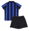 Otroški Inter Milan Replika nogometni dresi kompleti Domači 2026-27 Kratek Rokav (+ hlače)
