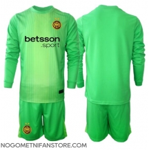 Otroški Inter Milan Vratar Replika nogometni dresi kompleti Tretji 2025-26 Dolgi Rokav (+ hlače)