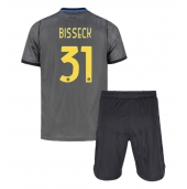 Otroški Inter Milan Yann Bisseck #31 Replika nogometni dresi kompleti Tretji 2026-27 Kratek Rokav (+ hlače)