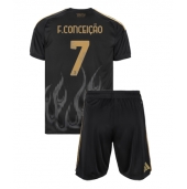 Otroški Juventus Francisco Conceicao #7 Replika nogometni dresi kompleti Tretji 2026-27 Kratek Rokav (+ hlače)