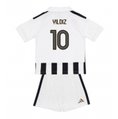 Otroški Juventus Kenan Yildiz #10 Replika nogometni dresi kompleti Domači 2026-27 Kratek Rokav (+ hlače)