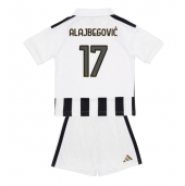 Otroški Juventus Kerim Alajbegovic #17 Replika nogometni dresi kompleti Domači 2026-27 Kratek Rokav (+ hlače)