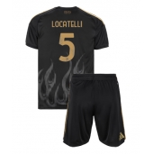 Otroški Juventus Manuel Locatelli #5 Replika nogometni dresi kompleti Tretji 2026-27 Kratek Rokav (+ hlače)