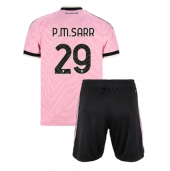 Otroški Juventus Pape Matar Sarr #29 Replika nogometni dresi kompleti Gostujoči 2026-27 Kratek Rokav (+ hlače)