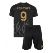 Otroški Juventus Randal Kolo Muani #9 Replika nogometni dresi kompleti Tretji 2026-27 Kratek Rokav (+ hlače)