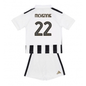 Otroški Juventus Weston McKennie #22 Replika nogometni dresi kompleti Domači 2026-27 Kratek Rokav (+ hlače)
