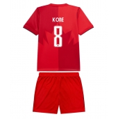 Otroški Kanada Ismael Kone #8 Replika nogometni dresi kompleti Domači SP 2026 Kratek Rokav (+ hlače)