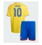 Otroški Kolumbija James Rodriguez #10 Replika nogometni dresi kompleti Domači SP 2026 Kratek Rokav (+ hlače)