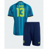 Otroški Kolumbija Yerry Mina #13 Replika nogometni dresi kompleti Gostujoči SP 2026 Kratek Rokav (+ hlače)
