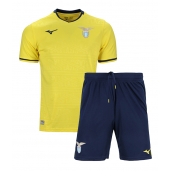 Otroški Lazio Replika nogometni dresi kompleti Gostujoči 2024-25 Kratek Rokav (+ hlače)