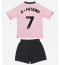 Otroški Leicester City Issahaku Fatawu #7 Replika nogometni dresi kompleti Tretji 2025-26 Kratek Rokav (+ hlače)