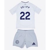 Otroški Leicester City Oliver Skipp #22 Replika nogometni dresi kompleti Tretji 2024-25 Kratek Rokav (+ hlače)