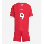 Otroški Liverpool Alexander Isak #9 Replika nogometni dresi kompleti Domači 2025-26 Kratek Rokav (+ hlače)