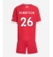 Otroški Liverpool Andrew Robertson #26 Replika nogometni dresi kompleti Domači 2025-26 Kratek Rokav (+ hlače)