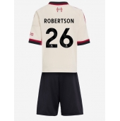 Otroški Liverpool Andrew Robertson #26 Replika nogometni dresi kompleti Gostujoči 2025-26 Kratek Rokav (+ hlače)